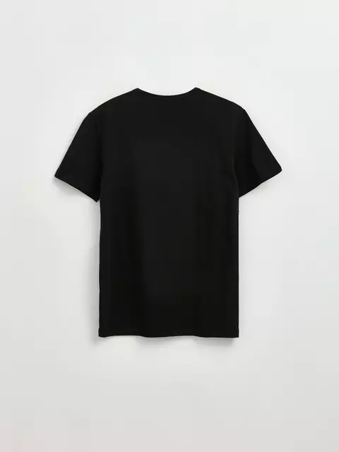Хлопковая мужская футболка diwari basic men mf 2025 black, 20С-1096ТСП, 182,188-104/XL, DIWARI,  - 4