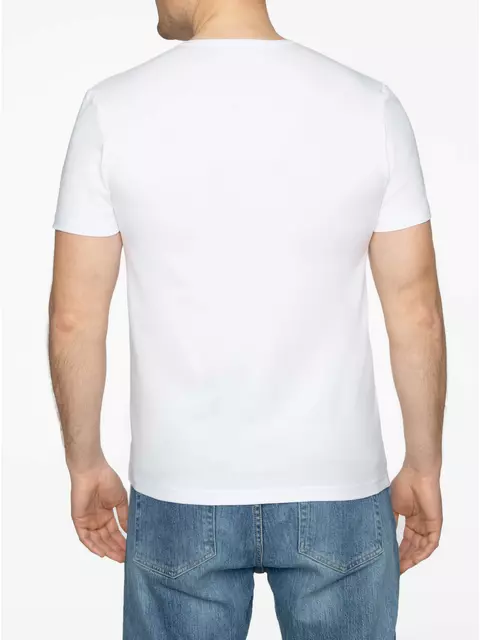 Хлопковая мужская футболка diwari basic men mf 2025 white, 20С-1096ТСП, 182,188-112/3XL, DIWARI,  - 2