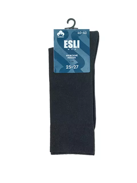 Носки мужские esli 24с-153спе 000 черный, 24С-153СПЕ, 43-45 (27-29), ESLI,  - 3
