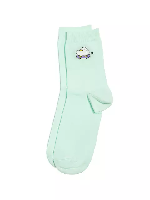 Носки женские conte classic 678 бледно-бирюзовый, 24С-151СП, 36-38 (23-25), CONTE ELEGANT,  - 3