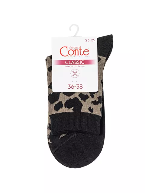 Носки женские conte classic 682 кофейный, 7С-22СП, 39-41 (25-27), CONTE ELEGANT,  - 4