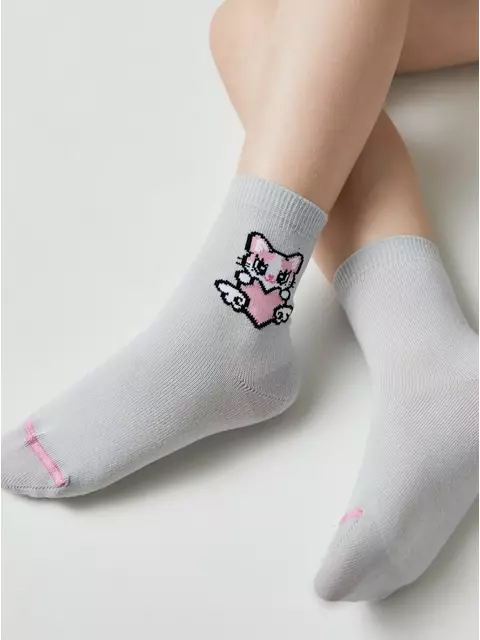 Носки детские esli 724 светло-серый, 24С-74СПЕ, 18, ESLI,  - 3