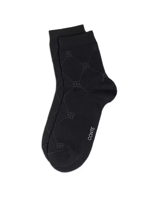 Носки женские хлопковые classic 686 черный, 7С-22СП, 39-41 (25-27), CONTE ELEGANT,  - 2