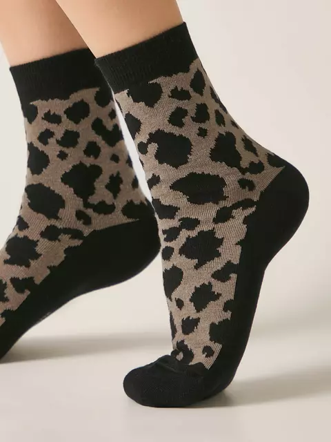 Носки женские conte classic 682 кофейный, 7С-22СП, 39-41 (25-27), CONTE ELEGANT,  - 2