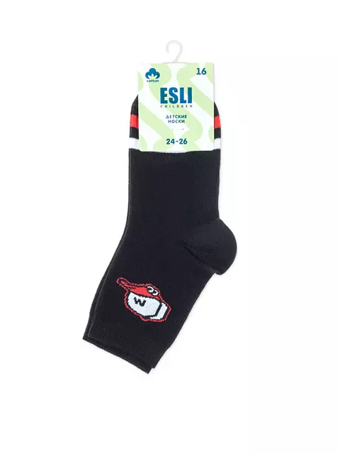 Носки детские esli 494 черный, 24С-74СПЕ, 18, ESLI,  - 7