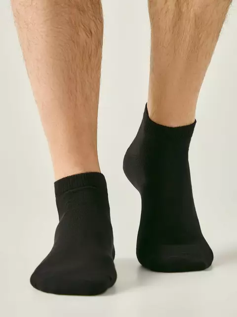 Носки мужские (короткие) conte for men 000 черный, , 44-45 (29), CONTE ELEGANT, - 1
