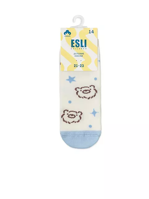 Носки детские esli 753 молочный, 24С-74СПЕ, 14, ESLI,  - 3