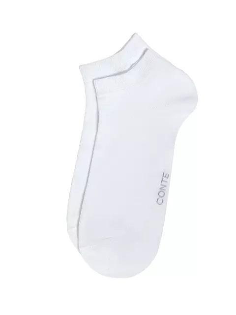 Короткие мужские носки conte for men 000 белый, 24С-149СП, 40-41 (25), CONTE ELEGANT,  - 3