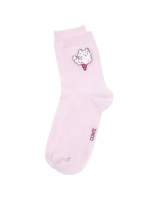 Носки женские conte classic 680 светло-розовый, 24С-151СП, 36-38 (23-25), CONTE ELEGANT,  - 3