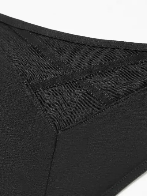 Трусы «бразилиана» criss cross lbr 2997 black, 24С-3042ТСП, 90/XS, CONTE ELEGANT,  - 5