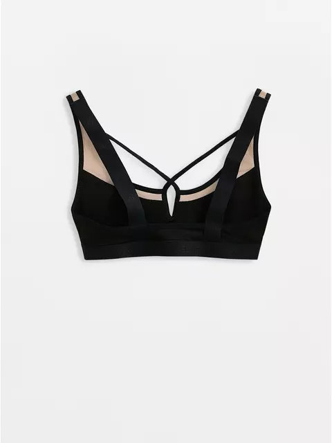 Бюстье из бамбука criss cross lbe 3014 black-natural, 24С-3056ТСП, 170-84/XS, CONTE ELEGANT,  - 6