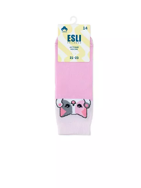 Носки детские esli 754 светло-розовый, 24С-74СПЕ, 14, ESLI,  - 4