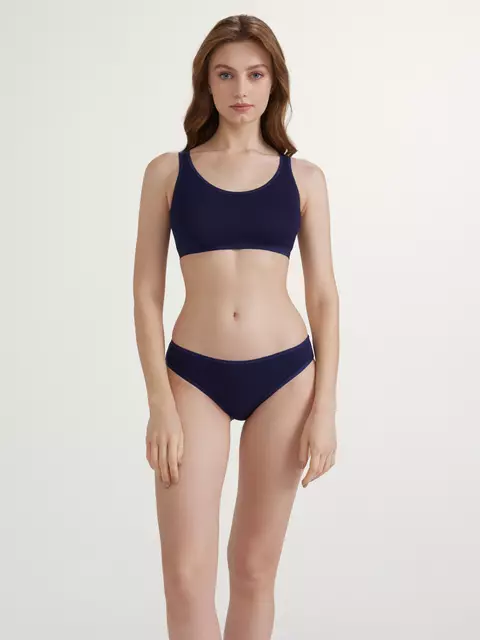 Трусы женские "бикини" lb 2001 conte basic collection dark blue, 19С-989ТСП, 90/XS, CONTE ELEGANT,  - 4