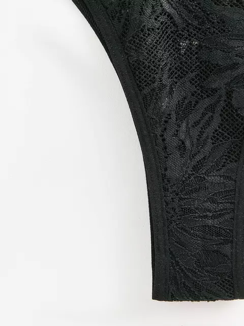 Трусы женские бразилиана mystery garden lbr 3114 black, 24С-3155ТСП, 94/S, CONTE ELEGANT,  - 5