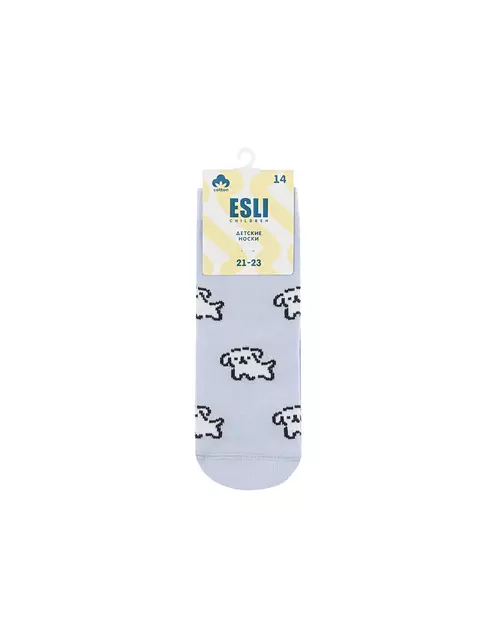 Носки детские esli 755 бледно-фиолетовый, 24С-74СПЕ, 14, ESLI,  - 4