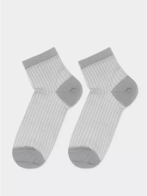 Носки короткие вискозные conte active 704 серый, 24С-75СП, 36-38 (23-25), CONTE ELEGANT,  - 5