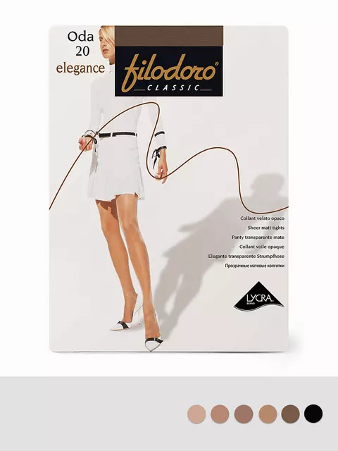 Летние колготки filodoro oda 20 elegance playa, ODA 20 Elegance, 4, FILODORO,  - 2
