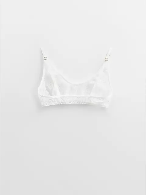 Бюстье с треугольными чашками conte mystery garden lbe 3113 off white, 24С-3154ТСП, 170-96/L, CONTE ELEGANT,  - 3