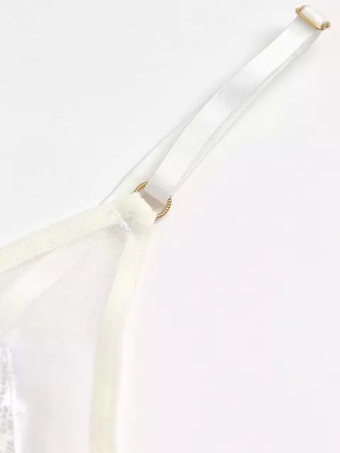 Бюстье с цветочным кружевом conte mystery garden lbe 3111 off white, 24С-3152ТСП, 170-92/M, CONTE ELEGANT,  - 2