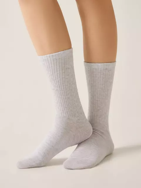 Удлинённые носки conte active 706 светло-серый, 20С-20СП, 36-39 (23-25), CONTE ELEGANT,  - 2