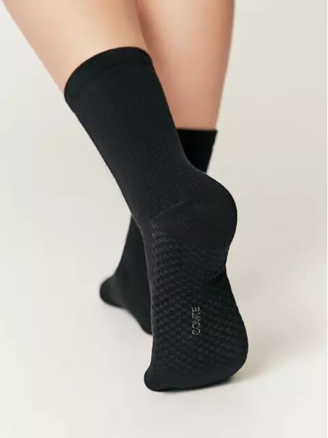 Носки женские с массажным эффектом conte classic 627 черный, 24С-88СП, 36-39 (23-25), CONTE ELEGANT,  - 3