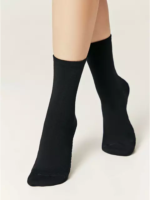 Носки женские с массажным эффектом conte classic 627 черный, , 38-41 (25-27), CONTE ELEGANT, - 1