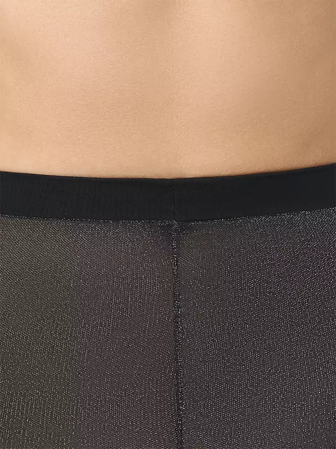 Колготки блестящие minimi tulle lurex 50 nero, TULLE LUREX 50 (тюль с люрексом), 3, MINIMI,  - 6