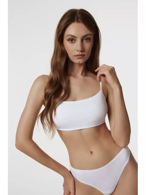 Бюстье женское из хлопка lbe 2017.1 conte basic collection white, 21С-1970ТСП, 170-84/XS, CONTE ELEGANT,  - 2