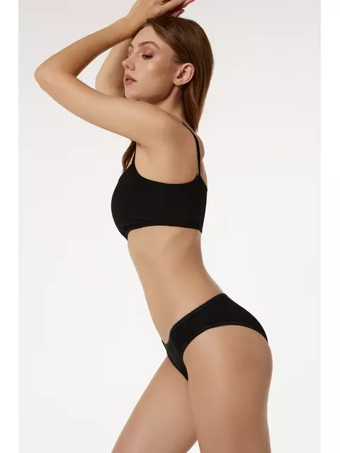 Бюстье женское из хлопка lbe 2017.1 conte basic collection black, 21С-1970ТСП, 170-88/S, CONTE ELEGANT,  - 4