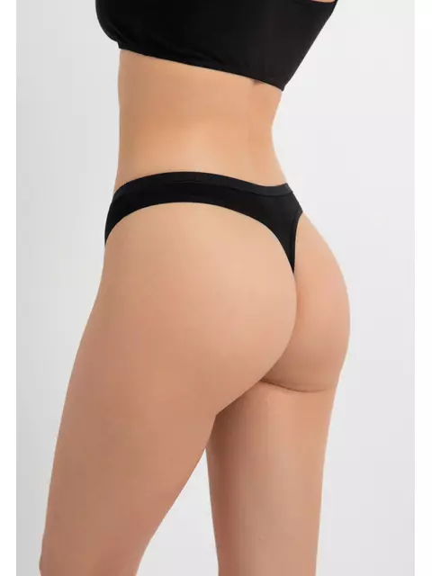 Трусы женские «стринги» lst 5569 black, 24С-3257ТСП, 94/S, CONTE ELEGANT,  - 4