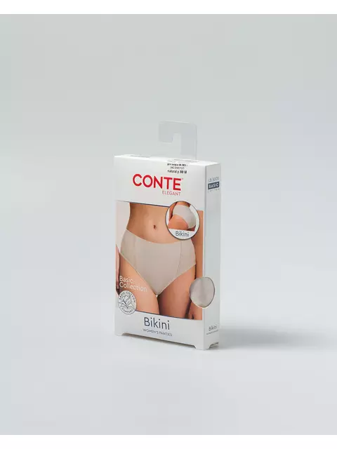 Трусы женские «бикини» conte lb 5005 natural, 24С-3191ТСП, 94/S, CONTE ELEGANT,  - 6