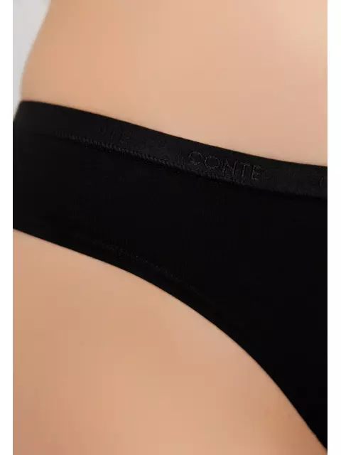 Трусы «бикини» conte comfort cotton lb 5571 black, 24С-3259ТСП, 94/S, CONTE ELEGANT,  - 2