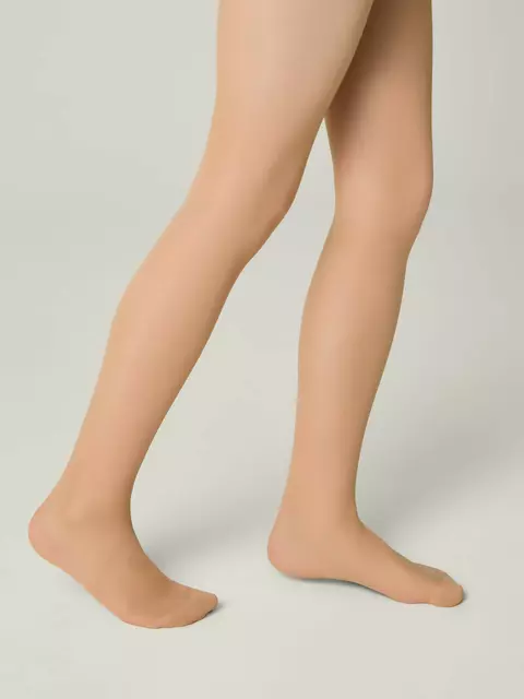 Детские колготки полиамидные mila natural, 24С-177СП, 128-134, CONTE ELEGANT,  - 4