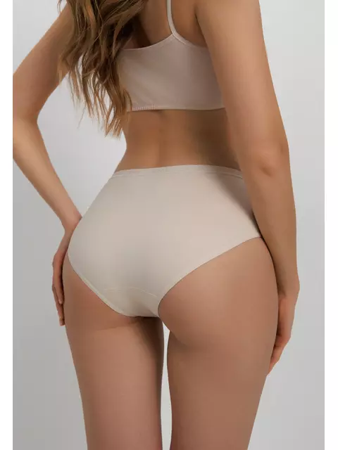 Женские трусы «бикини» comfort cotton lb 5572 natural, 24С-3260ТСП, 110/XXL, CONTE ELEGANT,  - 5