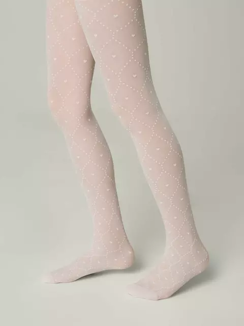 Детские колготки angelica bianco, 24С-165СП, 104-110, CONTE ELEGANT,  - 2