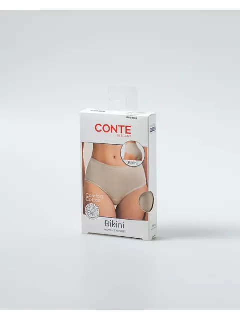 Трусы «бикини» comfort cotton lb 5573 natural, 24С-3261ТСП, 94/S, CONTE ELEGANT,  - 7