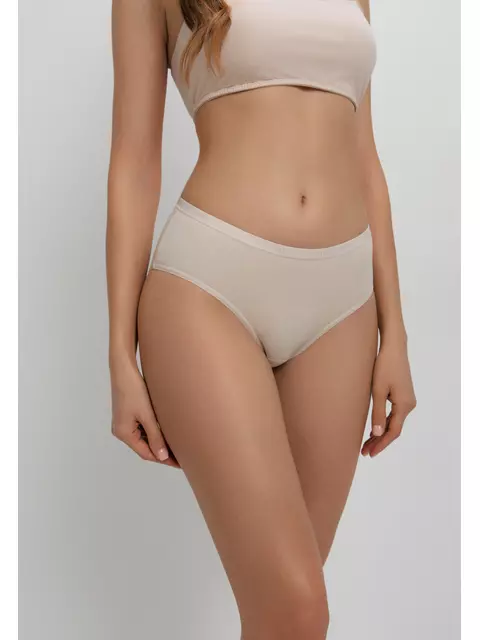Женские трусы «бикини» comfort cotton lb 5572 natural, 24С-3260ТСП, 110/XXL, CONTE ELEGANT,  - 6