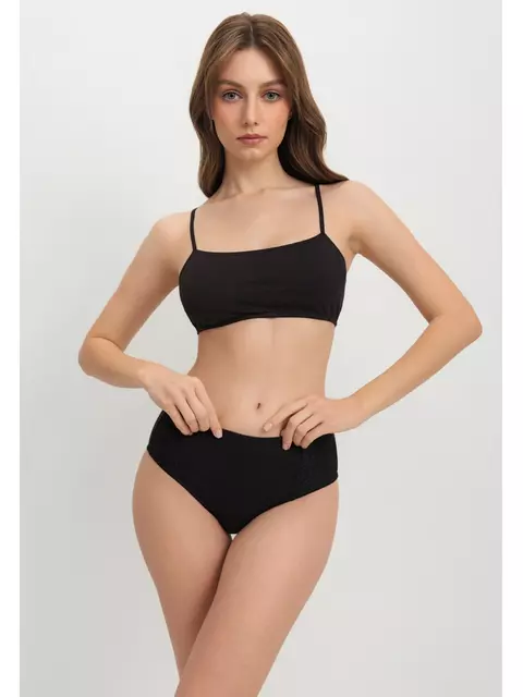 Трусы женские «бикини» conte lb 5005 black, 24С-3191ТСП, 110/XXL, CONTE ELEGANT,  - 4