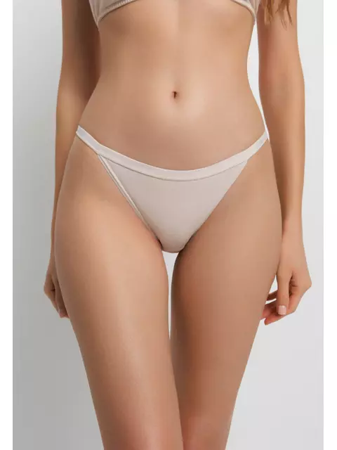 Женские трусы «танга» conte comfort cotton lta 5570 natural, , 102/L, CONTE ELEGANT, - 1
