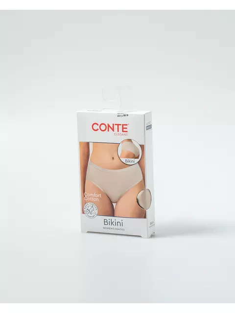 Трусы бикини comfort cotton lb 5572 skin, 24С-3260ТСП, 110/XXL, CONTE ELEGANT,  - 5