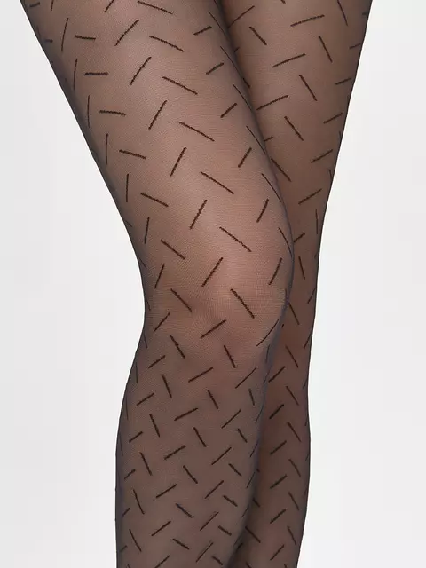 Колготки женские minimi slash 20 nero, SLASH 20 (диагональная полоска), 2, MINIMI,  - 6