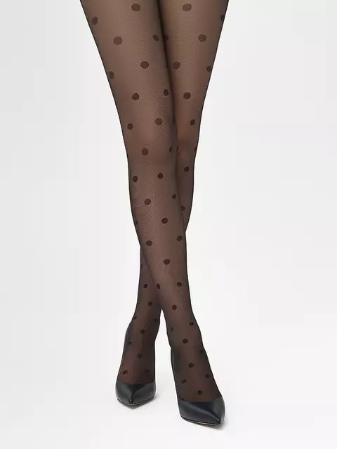 Колготки женские minimi la luna 20 nero, LA LUNA 20 (средний горох), 2, MINIMI,  - 8