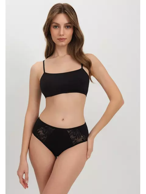 Трусы женские «бикини» conte lb 5006 black, 24С-3192ТСП, 98/M, CONTE ELEGANT,  - 4