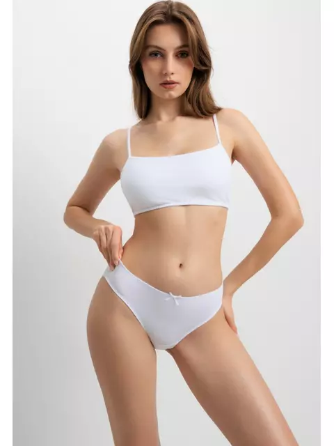 Трусы женские «бикини» conte lb 5007 white, 24С-3262ТСП, 94/S, CONTE ELEGANT,  - 4