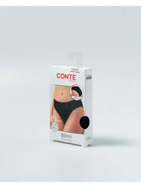 Трусы женские «бикини» conte lb 5003 white lurex, 24С-3189ТСП, 90/XS, CONTE ELEGANT,  - 4