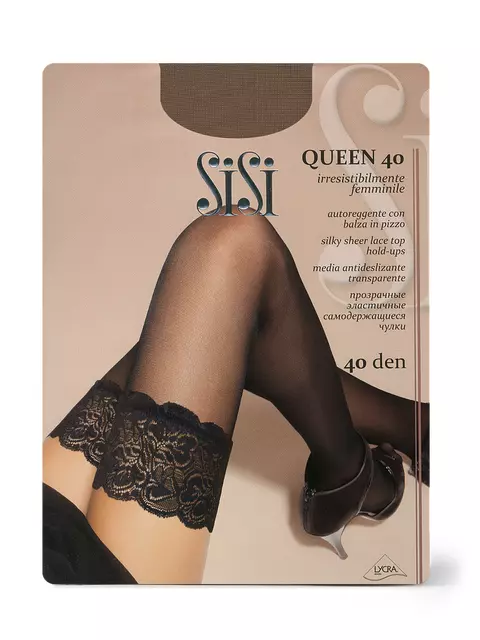 Классические чулки sisi queen 40 daino, QUEEN 40 (чулки), 4, SISI,  - 2