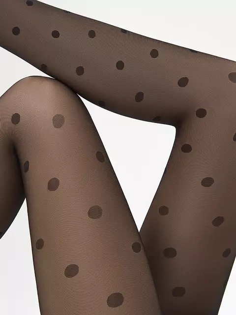 Колготки женские minimi la luna 20 nero, LA LUNA 20 (средний горох), 2, MINIMI,  - 6