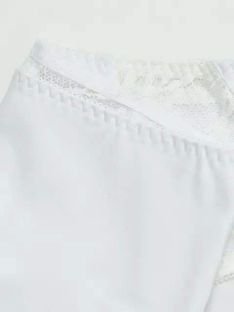 Трусы женские «бикини» conte lb 5006 white, 24С-3192ТСП, 106/XL, CONTE ELEGANT,  - 2