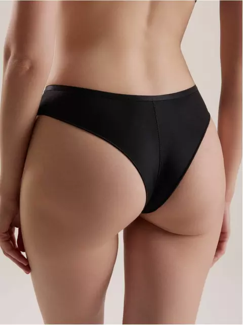 Трусы женские «танга» sunny rain rp6162 черный, 24С-0031КСП, 98/M, CONTE ELEGANT,  - 2