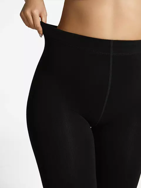 Теплые легинсы (хлопок с флисом) minimi siberia maxi  nero, pantacollant SIBERIA MAXI (хлопок с флисом), 5, MINIMI,  - 4